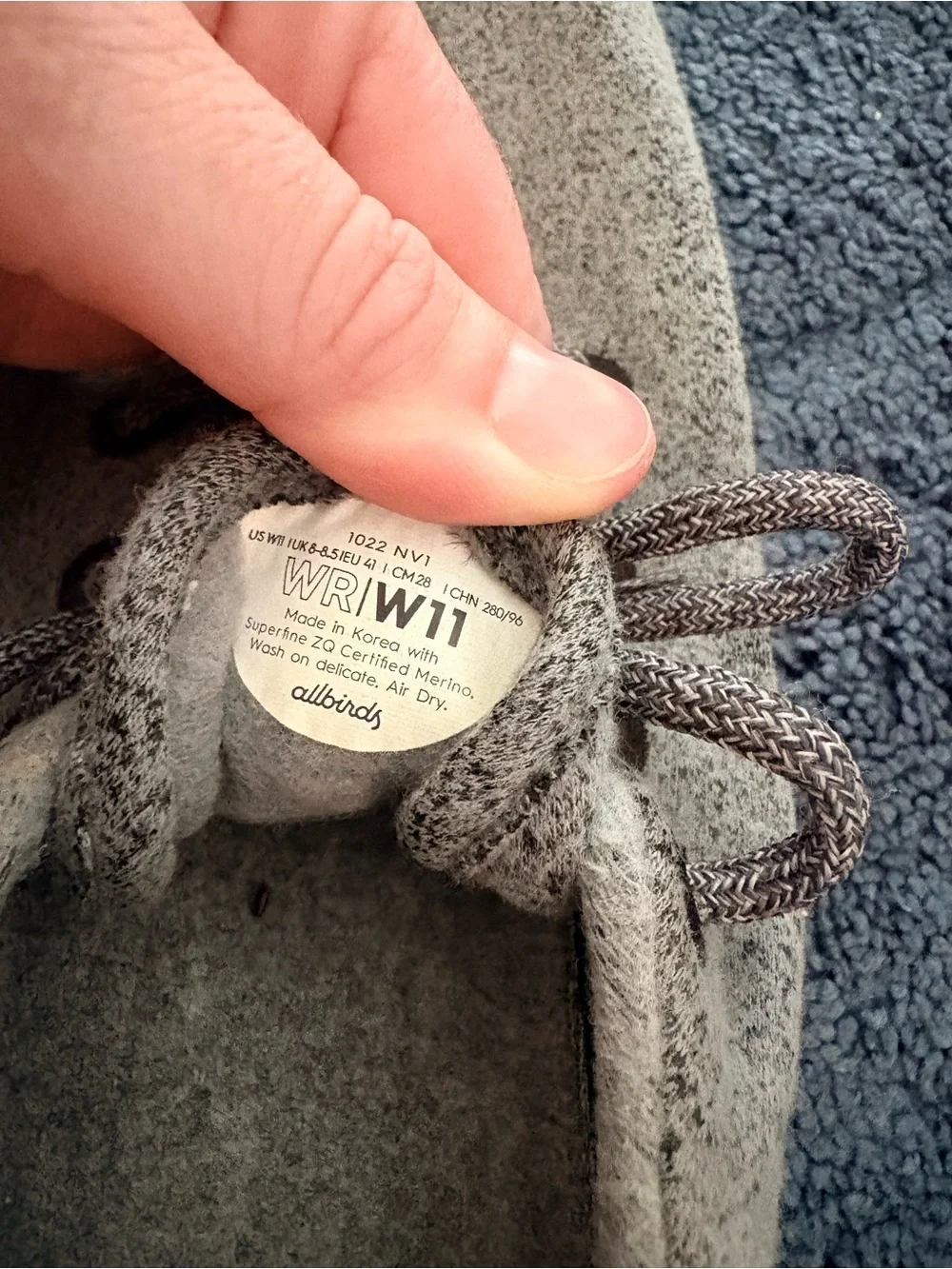 Women's Allbirds wool Sneaker - Gray